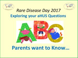 Read more about the article Parents Want to Know about aHUS Childrens’ Issues