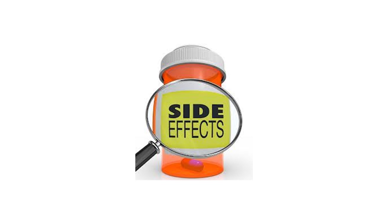 how long to take action side effects last
