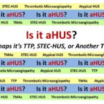 Is it aHUS?    Perhaps it’s TTP, STEC-HUS, or Another TMA