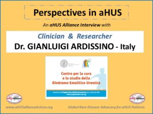 Read more about the article aHUS Perspectives – an Interview with Dr Gianluigi Ardissino