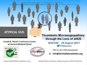Read more about the article Thrombotic Microangiopathy Symposium in Boston – 24 Aug 2017