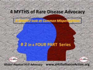 Read more about the article 4 Myths of Rare Disease Advocacy:  Part 2