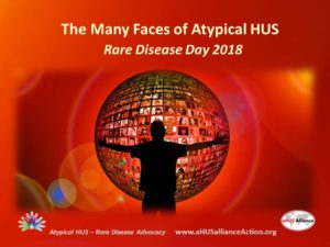 Read more about the article The Many Faces of Atypical HUS:  Rare Disease Day 2018