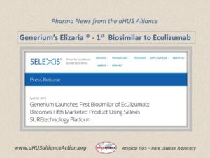 Read more about the article Generium’s Elizaria:  First Biosimilar to Eculizumab