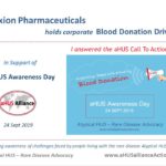 Alexion holds Blood Drive for aHUS Day 2019