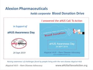 Read more about the article Alexion holds Blood Drive for aHUS Day 2019