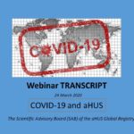 Transcript:  aHUS & COVID-19 Webinar