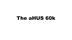 Read more about the article Think aHUS 60k this coming awareness day