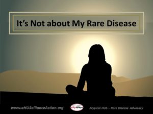 Read more about the article It’s not about My Rare Disease