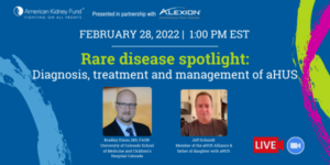 Read more about the article RD Day 2022: aHUS Webinar hosted by AKF