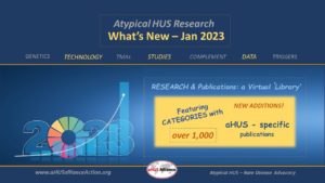 Read more about the article What’s New in aHUS Research? Jan 2023 Edition