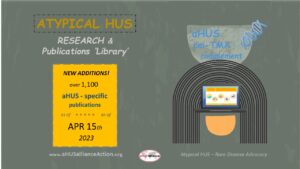 Read more about the article What’s New in aHUS Research – April 2023