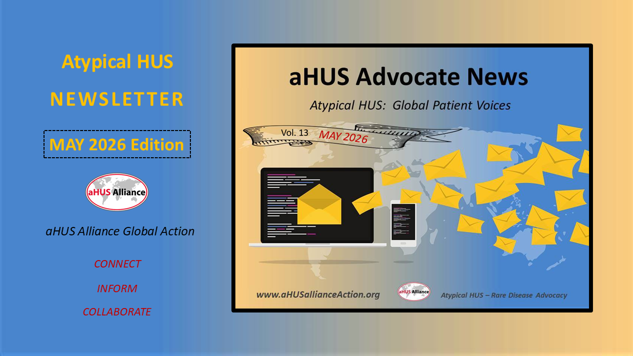 aHUS Newsletter: May 2026 Edition - aHUS Alliance Action